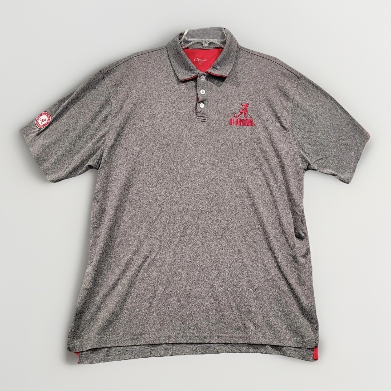 Alabama Crimson Tide Shirt Mens Xl Polo Sec Football Performance Wear Chiliwear
